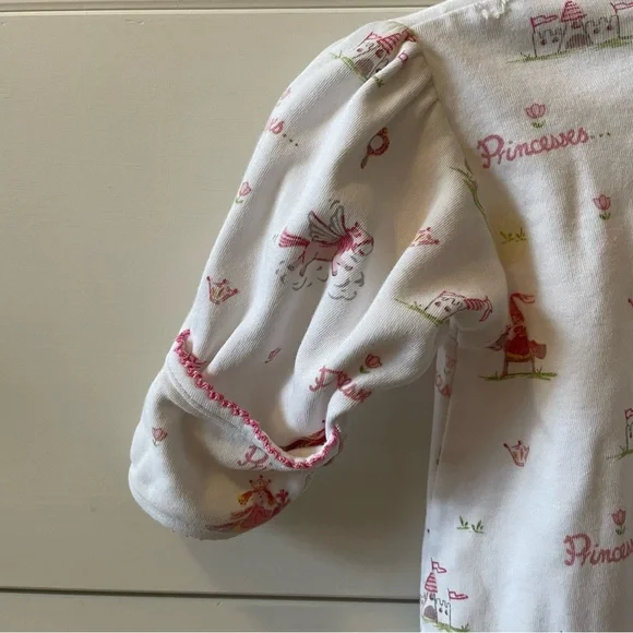 Kissy Kissy Newborn Princess Print Convertible Gown